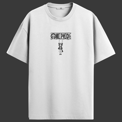 Camiseta Oversized One Piece - Monkey D. Luffy
