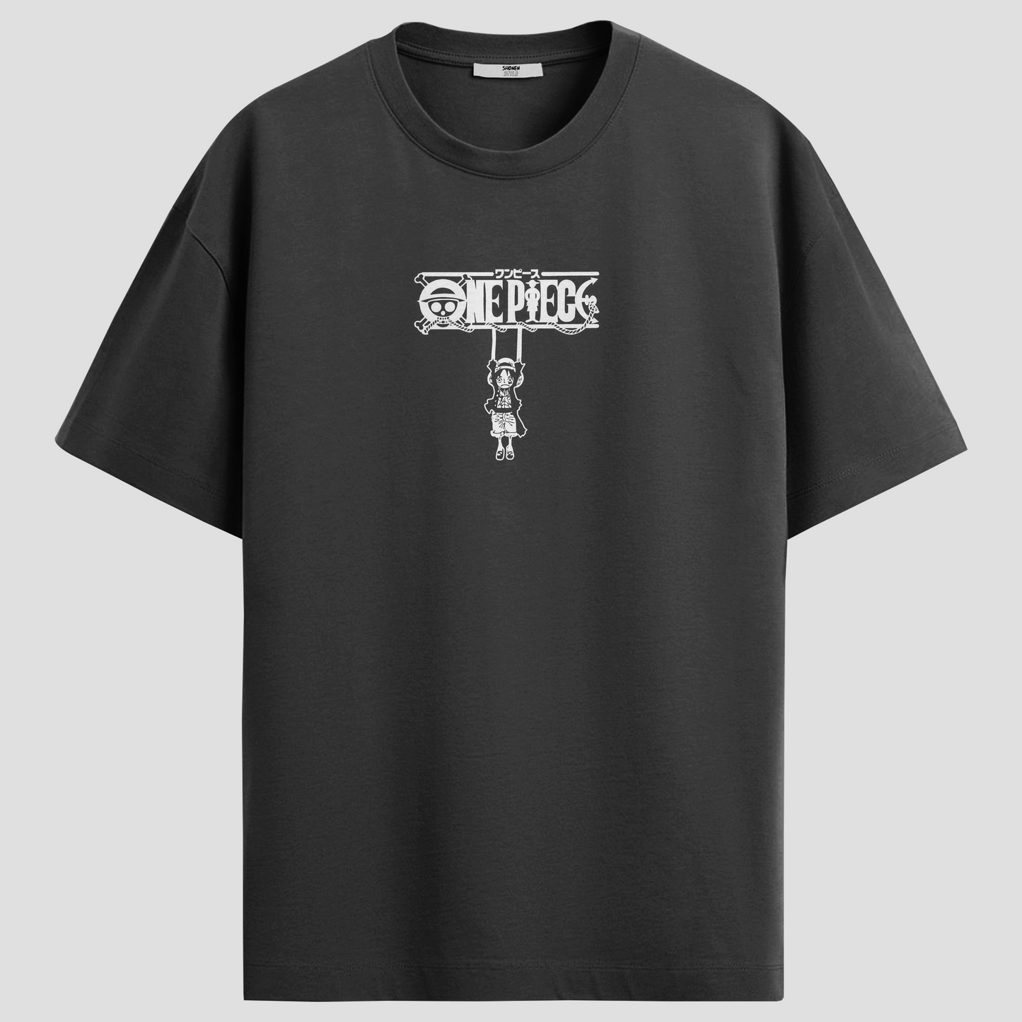 Camiseta Oversized One Piece - Monkey D. Luffy