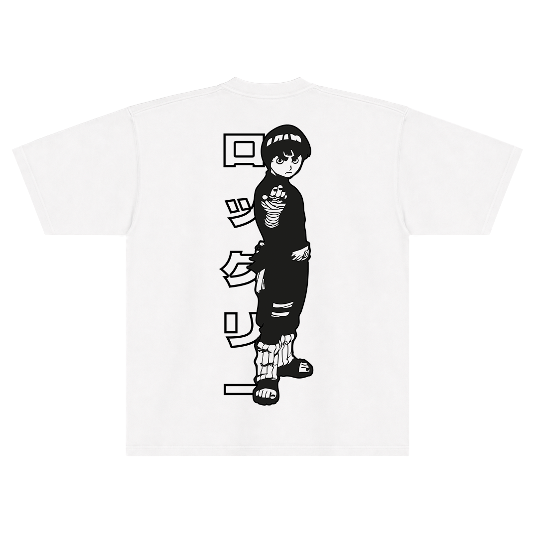 Camiseta Oversized Naruto - Rock Lee