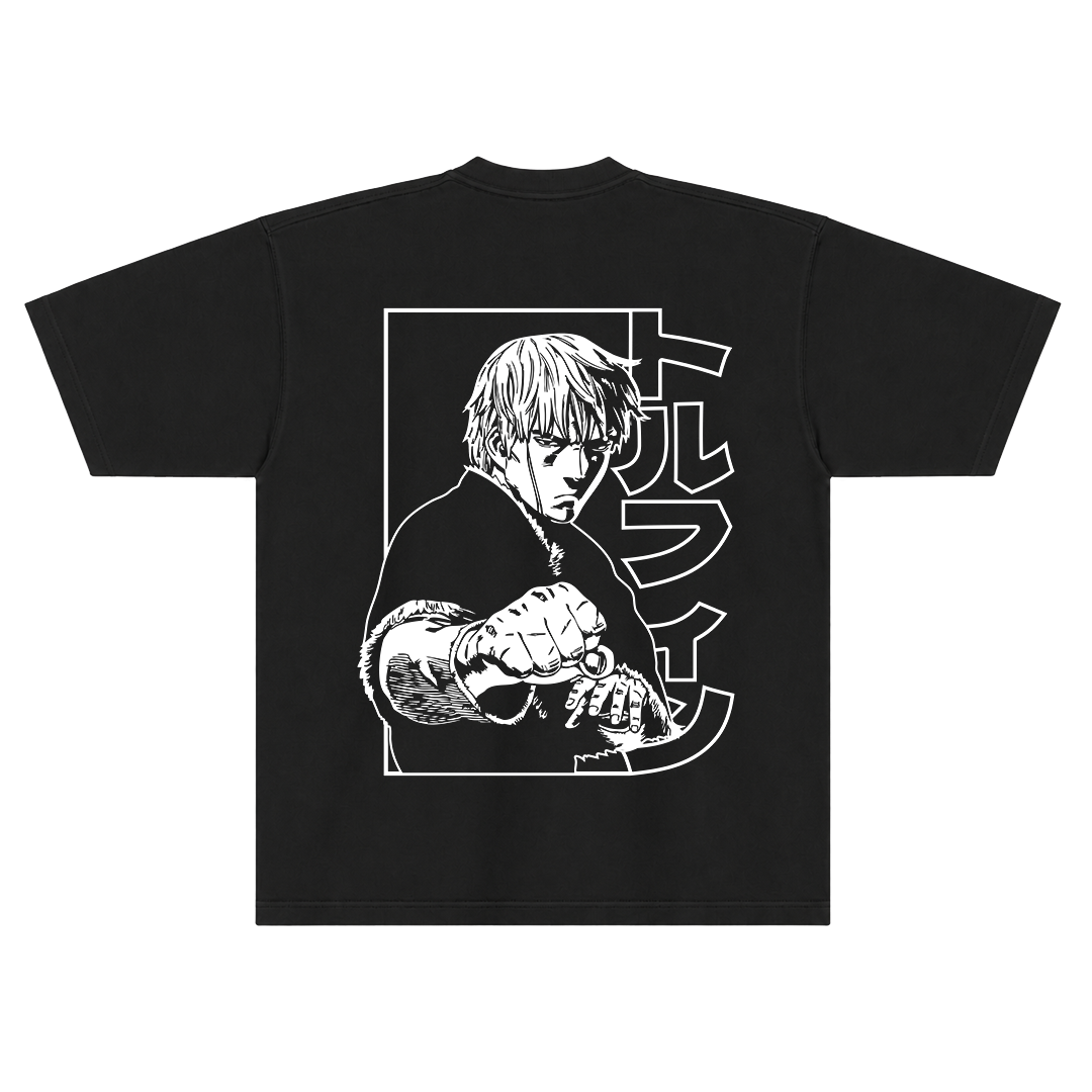 Camiseta Oversized Vinland Saga – Thorfinn