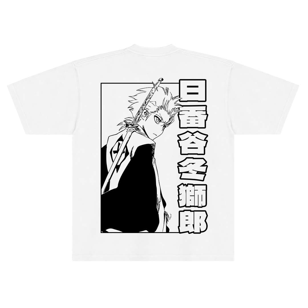 Camiseta Oversized Bleach  – Toshiro Hitsugaya